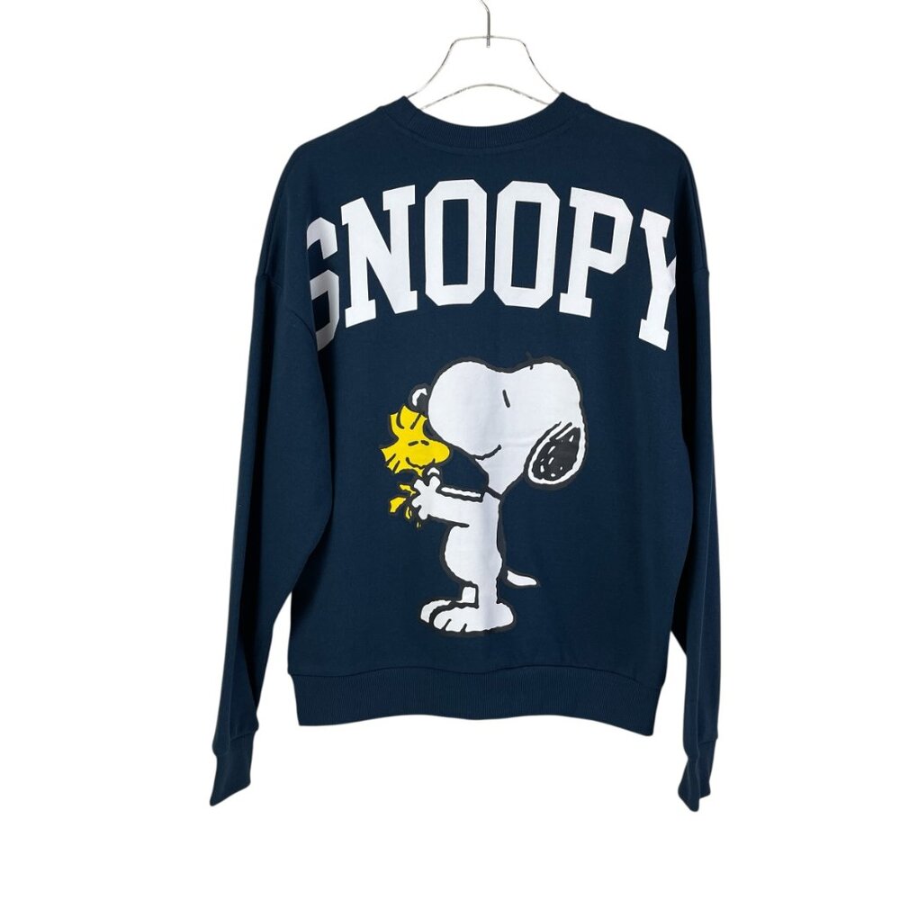 Peanuts Snoopy Double Sided Sweatshirt Women’s Size S NWT - Picture 2 of 7